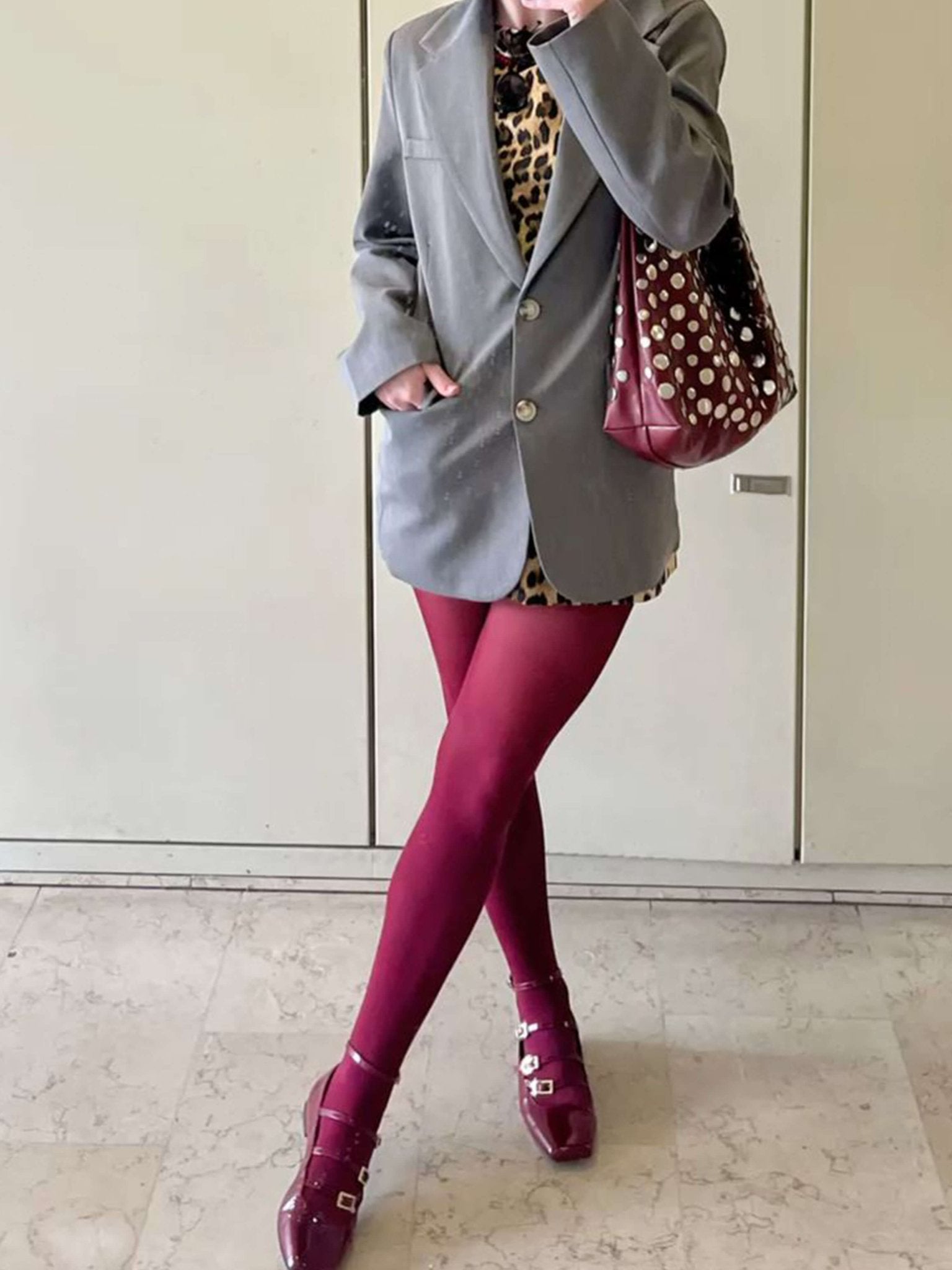 Selene Studded Bucket Bag